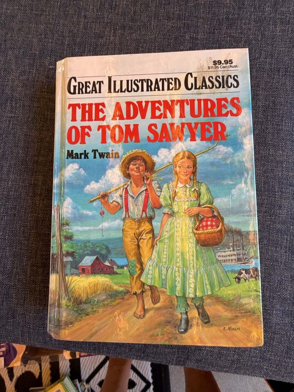 The Adventures of Tom Sawyer (Great Illustrated Classics) by Mark Twain